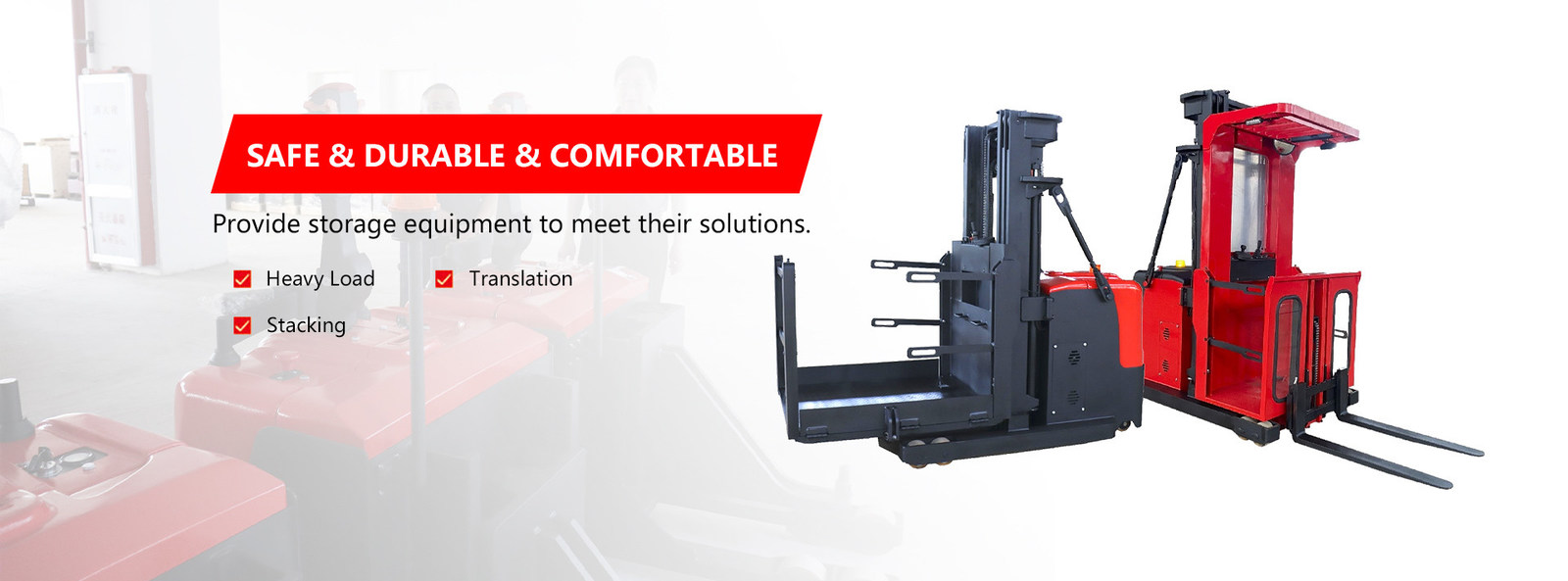 Qualität Elektrischer Paletten-Gabelstapler usine