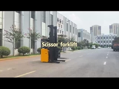 Standardaufzugshöhe 7500 mm Doppelzugsfahrzeug Solid PU Reifen