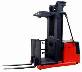 1.5 Ton Walking Pallet Stacker Narrow Aisle Electric Spin Side Shift